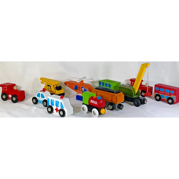 "BRIO Thomas & Friends Train Car Collection #9167 - Vibrant, Mixed Set - Picture 1 of 16